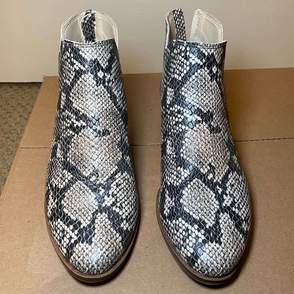 Dolce Vita Snakeskin Karsen Booties